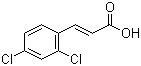 structure of CAS# 1201-99-6, trans-2,4-Dichlorocinnamic acid