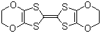 CAS # 120120-58-3, 2-(5,6-Dihydro-1,3-dithiolo[4,5-b][1,4]dioxin-2-ylidene)-5,6-dihydro-1,3-dithiolo[4,5-b][1,4]dioxin, BEDO-TTF