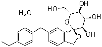 CAS # 1201913-82-7, Tofogliflozin hydrate (1:1), (1S,3'R,4'S,5'S,6'R)-6-[(4-Ethylphenyl)methyl]-3',4',5',6'-tetrahydro-6'-(hydroxymethyl)spiro[isobenzofuran-1(3H),2'-[2H]pyran]-3',4',5'-triol hydrate (1:1)