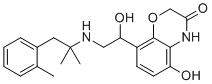 CAS # 1202235-68-4, 5-hydroxy-8-(1-hydroxy-2-(2-methyl-1-o-tolylpropan-2-ylamino)ethyl)-2H-benzo[b][1,4]oxazin-3(4H)-one
