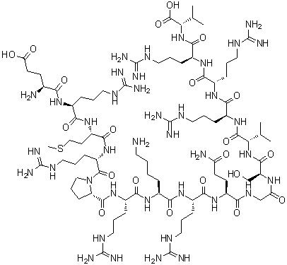 CAS 登录号：120253-69-2, L-alpha-谷氨酰-L-精氨酰-L-蛋氨酰-L-精氨酰-L-脯氨酰-L-精氨酰-L-赖氨酰-L-精氨酰-L-谷氨酰胺酰甘氨酰-L-丝氨酰-L-缬氨酰-L-精氨酰-L-精氨酰-L-精氨酰-L-缬氨酸