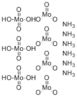 structure of CAS# 12027-67-7, Hexaammonium molybdate