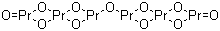 CAS # 12037-29-5, Praseodymium oxide, Praseodymium(III,IV) oxide
