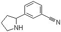 CAS # 1203797-58-3, 3-(2-Pyrrolidinyl)benzonitrile