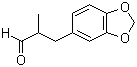 structure of CAS# 1205-17-0, 2-Methyl-3-(3,4-methylenedioxyphenyl)propanal