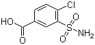 structure of CAS# 1205-30-7, 4-氯-3-磺酰胺基苯甲酸