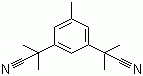 structure of CAS# 120511-72-0, 五甲基-1,3-二乙氰基苯