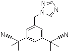 CAS # 120511-73-1, Anastrozole, Tetramethyl-5-(1H-1,2,4-triazol-1ylmethyl) 1,3-benzenediacetionitrile