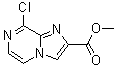 structure of CAS# 1206981-34-1, 8-氯咪唑并[1,2-a]吡嗪-2-羧酸甲酯
