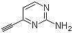 structure of CAS# 1207175-18-5, 4-乙炔基-2-嘧啶胺