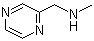 structure of CAS# 120739-79-9, N-Methylpyrazinemethanamine