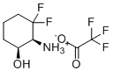 CAS 登录号：1207557-15-0, (1S,6S)-2,2-二氟-6-羟基环己烷铵三氟乙酸盐