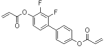 CAS # 1207761-79-2, 2-Propenoic acid 1,1'-(2,3-difluoro[1,1'-biphenyl]-4,4'-diyl) ester