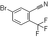 structure of CAS# 1208076-28-1, 5-溴-2-(三氟甲基)苯甲腈