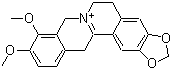 CAS # 120834-89-1, 5,6,8,13-Tetrahydro-9,10-dimethoxy-benzo[g]-1,3-benzodioxolo[5,6-a]quinolizinium, Lambertine