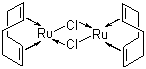 structure of CAS# 12092-47-6, (1,5-环辛二烯)氯铑(I)二聚体