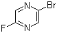 structure of CAS# 1209459-10-8, 2-溴-5-氟吡嗪