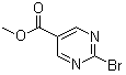 structure of CAS# 1209459-66-4, 2-溴-5-嘧啶羧酸甲酯