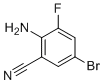 structure of CAS# 1209498-46-3, 2-Amino-5-bromo-3-fluorobenzonitrile