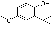 CAS # 121-00-6, 4-Methoxy-6-tert-butylphenol, 2-tert-Butyl-4-methoxyphenol, 2-tert-Butyl-p-methoxyphenol, 3-(1,1-Dimethylethyl)-4-hydroxyanisole, 3-BHA, 3-tert-Butyl-4-hydroxyanisole, 3-tert-Butyl-p-hydroxyanisole, 4-Hydroxy-3-tert-butylanisole, 4-Methoxy-2-tert-butylphenol