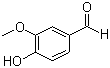 CAS # 121-33-5, Vanillin, 4-Hydroxy-3-methoxybenzaldehyde