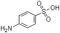 Sulfanilic acid molecular structure (CAS 121-57-3)