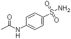 4-Acetamidobenzenesulfonamide molecular structure (CAS 121-61-9)