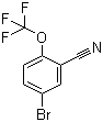 structure of CAS# 1210906-15-2, 5-溴-2-(三氟甲氧基)苯腈