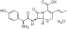 structure of CAS# 121123-17-9, 头孢丙烯