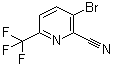 CAS # 1211583-96-8, 3-Bromo-6-(trifluoromethyl)-2-pyridinecarbonitrile
