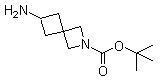 structure of CAS# 1211586-09-2, 6-氨基-2-氮杂螺[3.3]庚烷-2-甲酸叔丁酯
