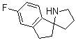 structure of CAS# 1211594-23-8, 5-氟-2,3-二氢螺[1H-茚-1,2'-吡咯烷]