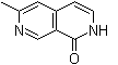 structure of CAS# 1211594-51-2, 6-甲基-2,7-萘啶-1(2H)-酮