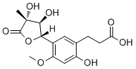 structure of CAS# 1212148-58-7, Secodihydro-hydramicromelin B