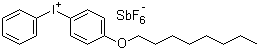 structure of CAS# 121239-75-6, 4-辛氧基二苯碘鎓六氟锑酸盐