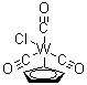 CAS # 12128-24-4, Tricarbonylchloro(cyclopentadienyl)tungsten, Tricarbonylchloro-pi-cyclopentadienyltungsten