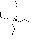 structure of CAS# 121359-48-6, 2-(Tributylstannyl)thiazole