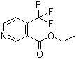 CAS # 1214332-65-6, 4-(Trifluoromethyl)-3-pyridinecarboxylic acid ethyl ester