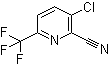 CAS 登录号：1214333-69-3, 3-氯-6-(三氟甲基)-2-吡啶甲腈