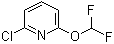 CAS # 1214377-45-3, 2-Chloro-6-(difluoromethoxy)pyridine