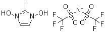 structure of CAS# 1215211-93-0, 1,3-二羟基-2-甲基咪唑鎓二(三氟甲基磺酰基)亚胺盐