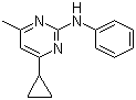 structure of CAS# 121552-61-2, Cyprodinil