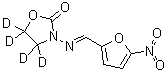 CAS # 1217222-76-8, Furazolidone-d<sub>4</sub>
