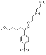 structure of CAS# 1217262-11-7, N-(乙基氨基)氟伏沙明