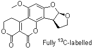 CAS # 1217462-49-1, Aflatoxin G2-<sup>13</sup>C<sub>17</sub>