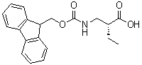 structure of CAS# 1217711-57-3, (2R)-2-[[[(9H-芴-9-基甲氧基)羰基]氨基]甲基]丁酸