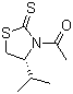 structure of CAS# 121929-87-1, (R)-3-Acetyl-4-isopropyl-1,3-thiazolidine-2-thione
