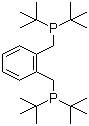 structure of CAS# 121954-50-5, 1,2-双(二叔丁基膦甲基)苯