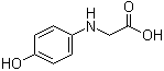 N-(4-Hydroxyphenyl)glycine molecular structure (CAS 122-87-2)