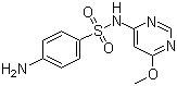 CAS # 1220-83-3, Sulfamonomethoxine, 4-Amino-N-(6-methoxy-4-pyrimidinyl)benzenesulfonamide
